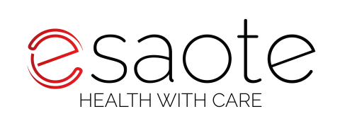 ESAOTE Health With Care Logo ESAOTE Health With Care